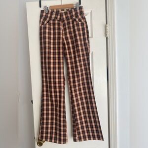 Miracle eye plaid pants XS NWOT